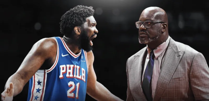 奥尼尔：我试着对恩比德严格但他扛不住，所以不关注他了